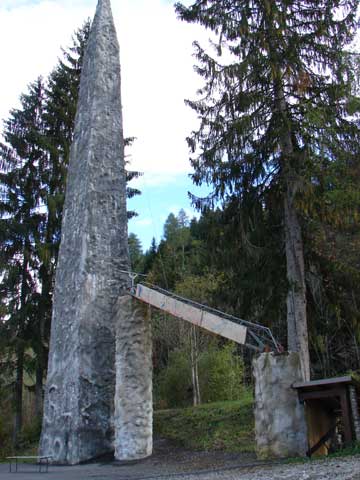 Neuer Überhang beim Eisturm!