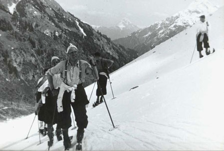 1. Mai 1933 Rennen am Valentingletscher